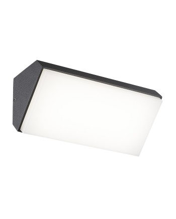 SOLDEN * APLIQUE EXTERIOR HORIZ. GRIS OSCURO LED IP65 - 9W - 3000K